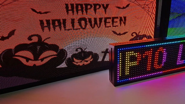 ベプシ LEDサインディスプレイ Amazon.com : P6 Programmable LED Sign 40x17 Inch Support Images